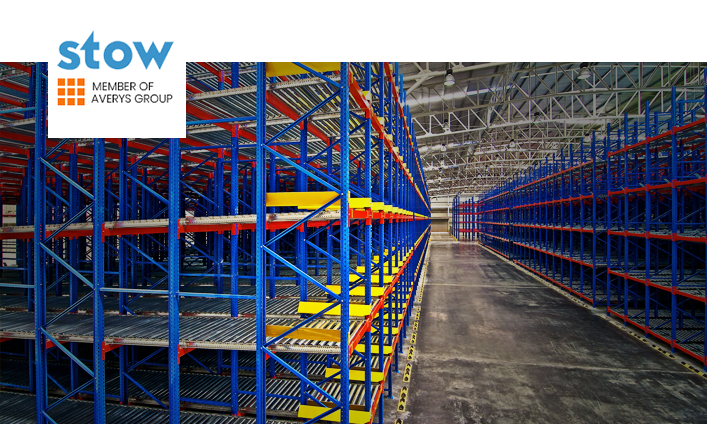 Storage material handling stow